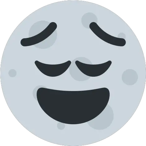 Emoji Bot Current Mood Botsinspace Pensive Emoji Transparent Background Png Moon Emoji Png