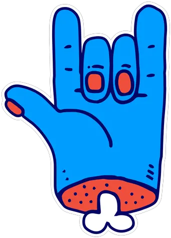 Rock Zombie Hand Manito De Rock Png Rock On Png