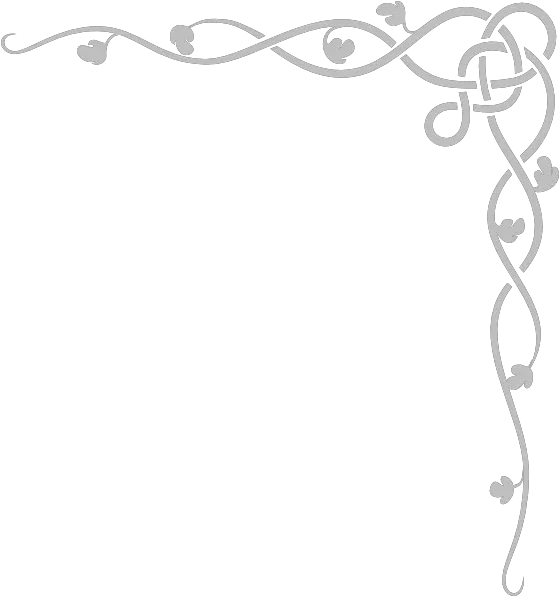 Silver Borders Transparent Png Simple Celtic Knot Line Silver Border Png