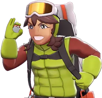 Hiker Pokemon Sword And Shield Hiker Png Hiker Png