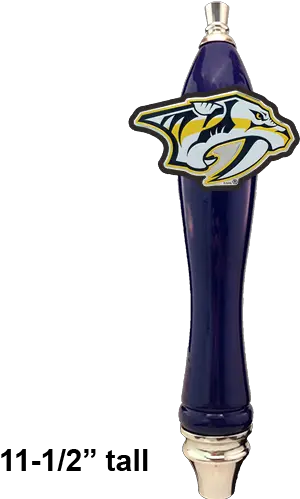 Nashville Predators Beer Tap Handle Blue Montreal Canadiens Beer Tap Handle Png Nashville Predators Logo Png