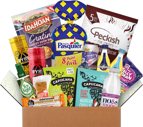 Degusta Box Your Monthly Surprise Food Food Surprise Box Png Transparent Box Png