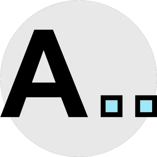 Abc Education Writing Letter Text Icon Dot Png Abc Icon