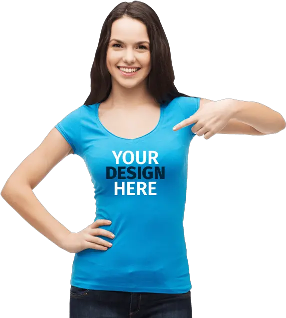 Screen Printing Seattle Girl With T Shirt Png Shirt Logo Png