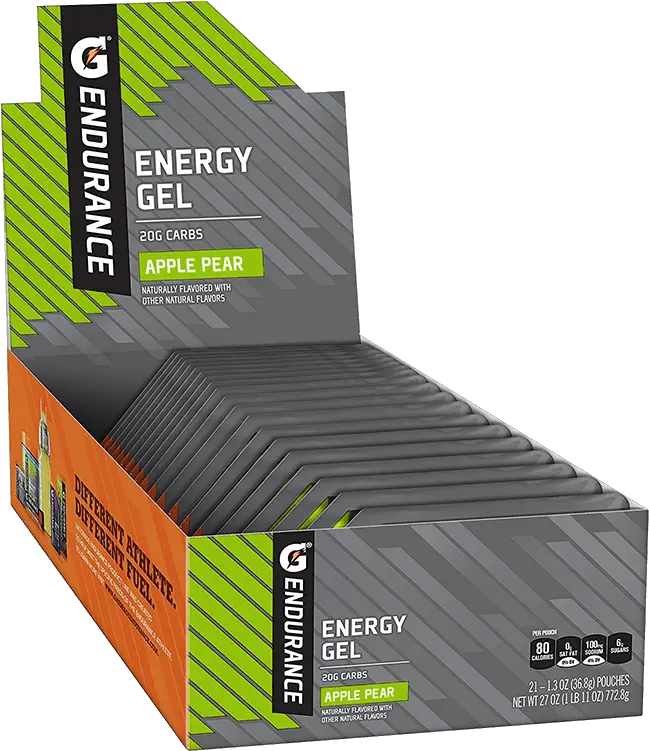 Endurance Energy Gel Apple Pear Gatorade Endurance Cardboard Packaging Png Nba 2k16 Gatorade Icon