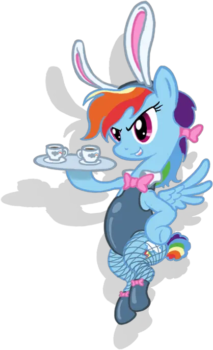 27551 Safe Artistchangeunism Rainbow Dash Bunny Ears Mythical Creature Png Bunny Ears Transparent Background