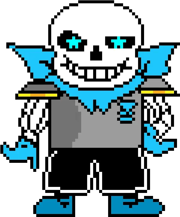 Underswap Sans Sprite Sans Pixel Art Gif Png Sans Sprite Transparent