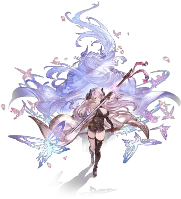 Narmaya Granblue Fantasy Wiki Narmaya Granblue Fantasy Png Purple Butterfly Png