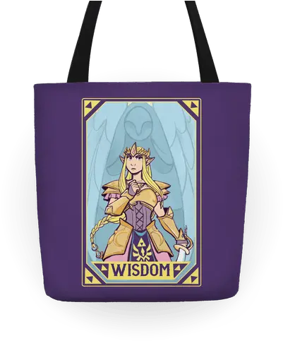 Wisdom Zelda Tote Bag Lookhuman Tote Bag Png Zelda Png