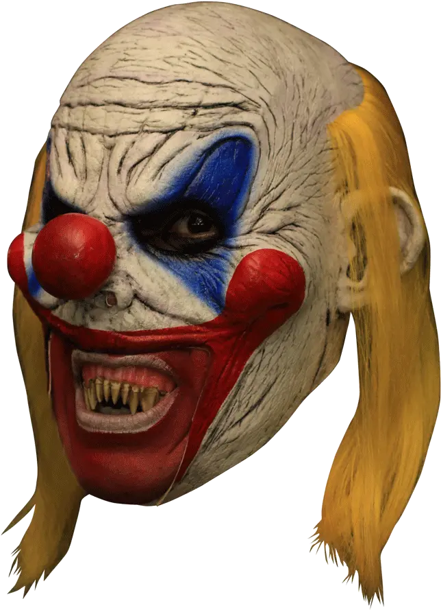 Download Clooney Clown Mask Classu003d Imágenes De Máscaras Imágenes De Máscaras Feas Png Joker Mask Png
