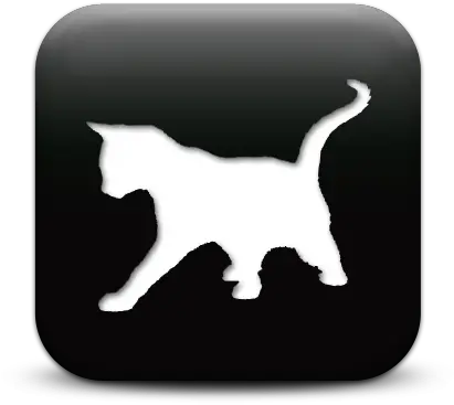 Svg Black Cat Free Png Transparent Icon Cat Icon Set