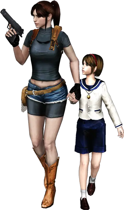 Clairesherry Resident Evil Resident Evil 2 Claire Ps1 Png Chris Redfield Png