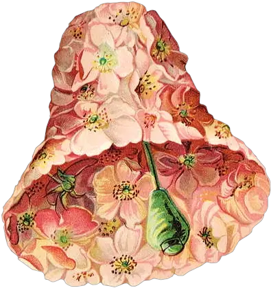Free Vintage Floral Bell Lovely Png Vintage Floral Png