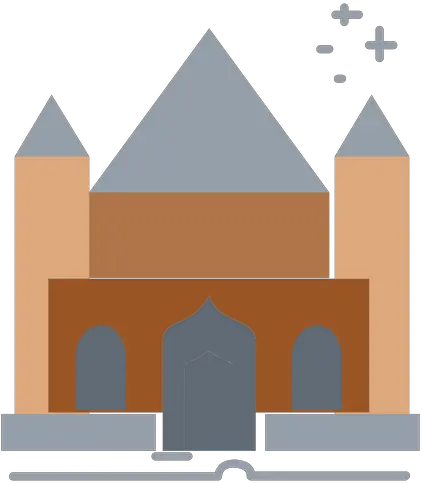 Bastion Castle Icon Of Flat Style Illustration Png Bastion Png