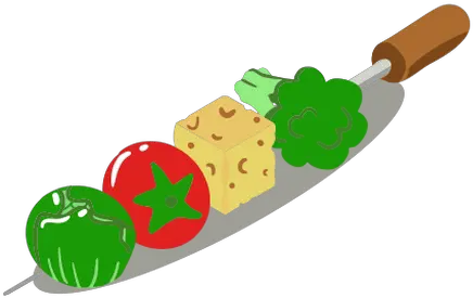 Healthy Vegetable Skewer Isometric Transparent Png U0026 Svg Dish Healthy Png