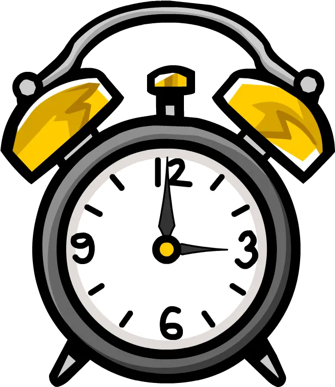 Alarm Clock Club Penguin Wiki Fandom Transparent Background Cute Clock Clipart Png Alarm Png