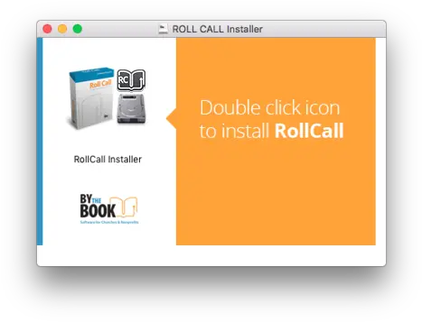 Install For A Network Roll Call Documentation Vertical Png Double Click Icon