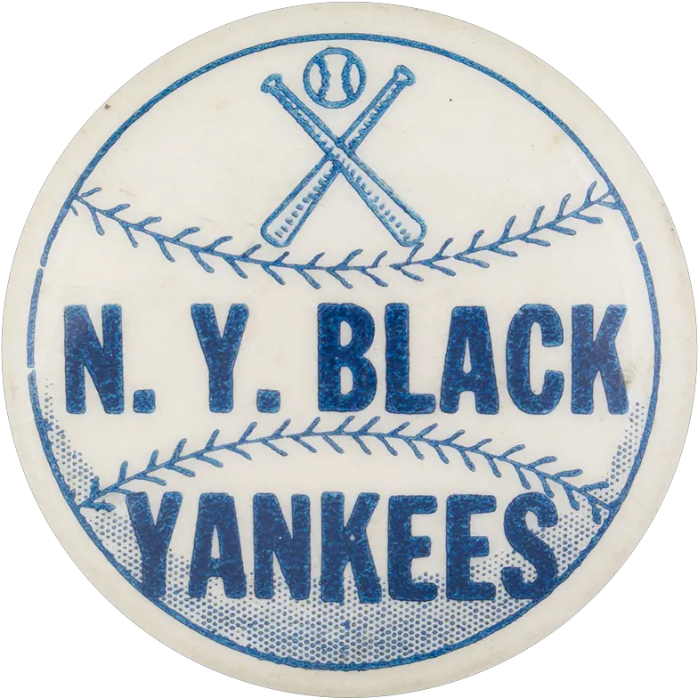 N Y Black Yankees Busy Beaver Button Museum New York Black Yankees Png Yankees Logo Png