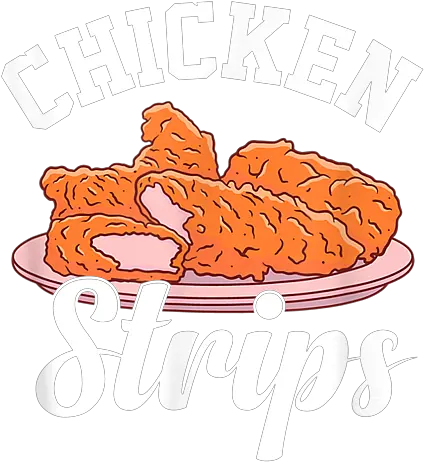 Chicken Strips Fried Tenders Hot Wing Fingers Kids Bbq Gift Junk Food Png Veg Non Veg Icon Vector