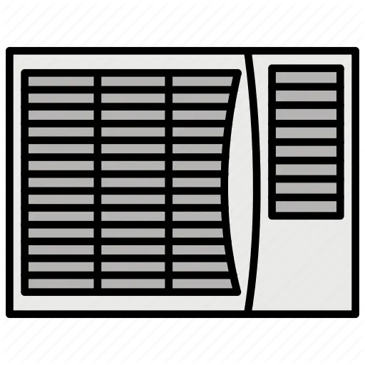 Ac Air Conditioner Cooling Window Icon Download On Vertical Png Window Icon Png