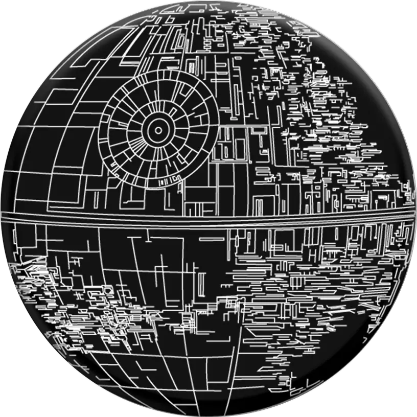 Death Star Aluminum Productlink Death Star Pop Socket Png Death Star Transparent