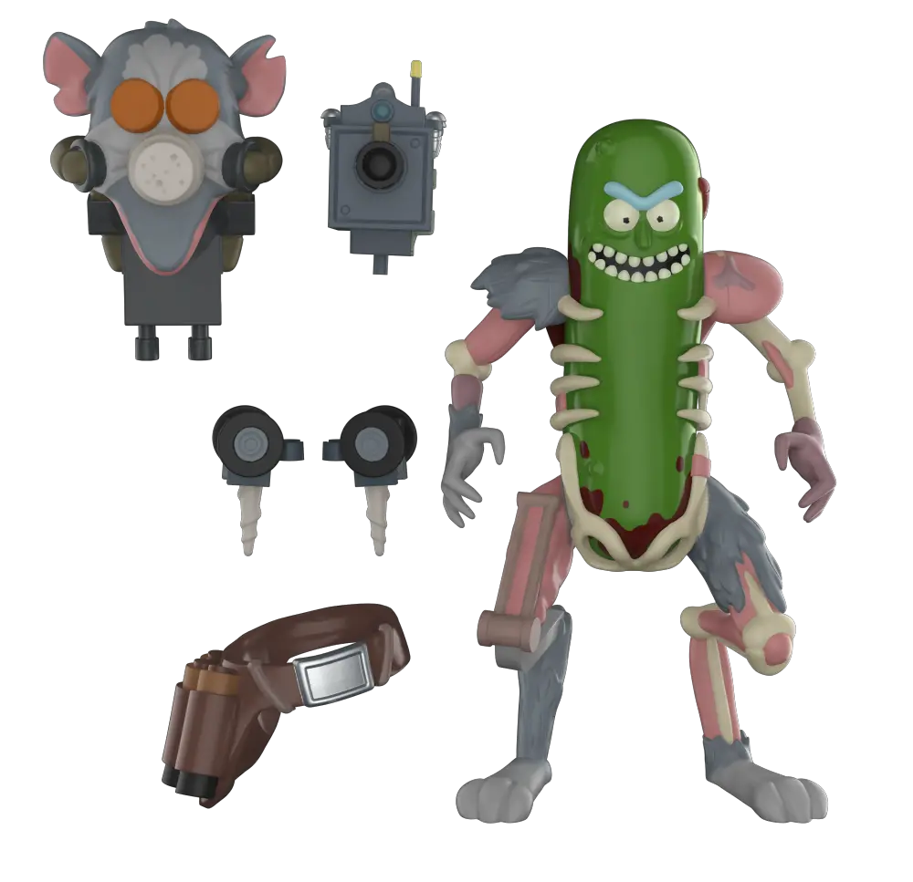 Morty Pickle Rick Action Figure Pickle Rick Action Figure Png Pickle Rick Png