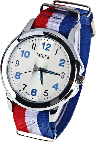 Brand Miler Nylon Watch Band French Flag Strap Summer Strap Png French Flag Transparent