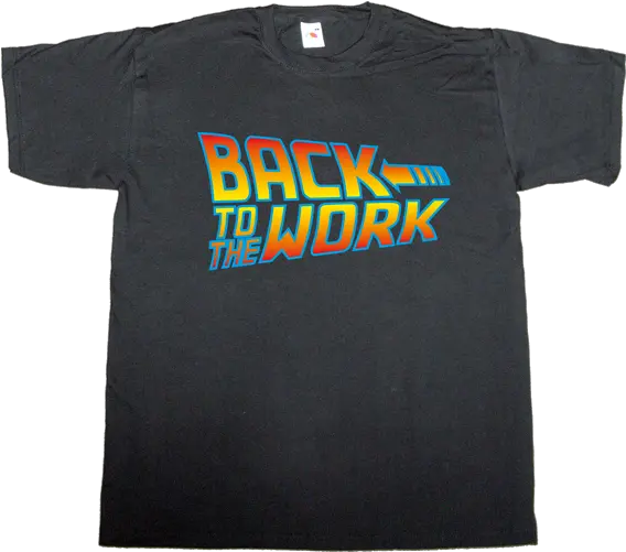 Back To Work Back To The Future Png Back To The Future Logo Transparent