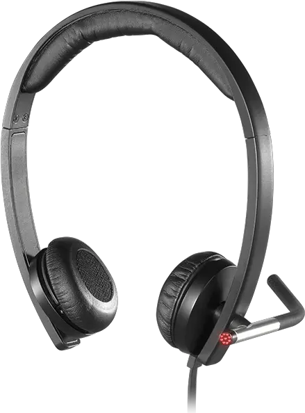 Logitech Business H650e Headset With Noise Cancelling Mic Logitech H650e Png Headphone Png