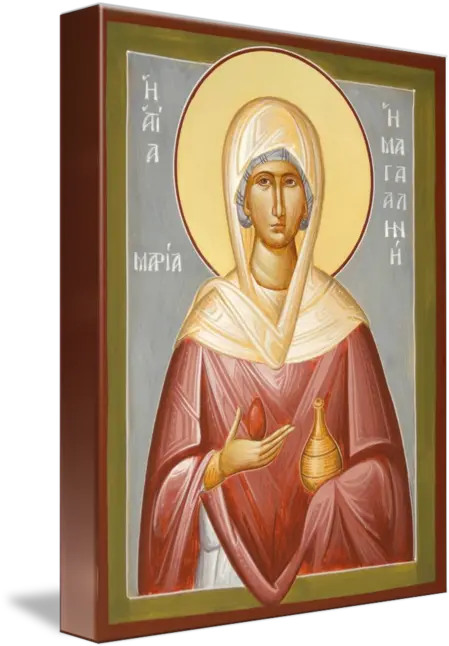 St Mary Magdalene By Julia Bridget Hayes St Mary Magdalene Png Mary Icon