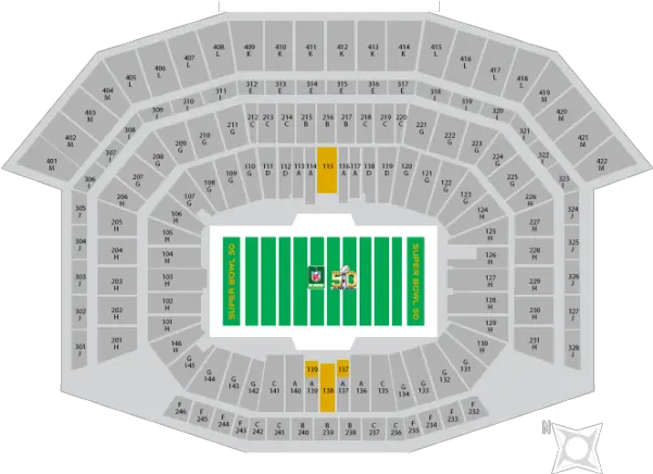 Perfect Super Bowl 50 Ticket Package Vertical Png Super Bowl 50 Png