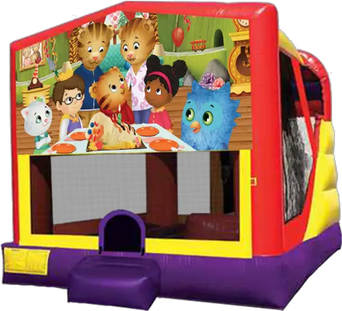 Combo Pj Mask Bounce House Png Daniel Tiger Png