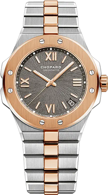 Chopard Chopard Alpine Eagle Rose Gold Png Picture Png