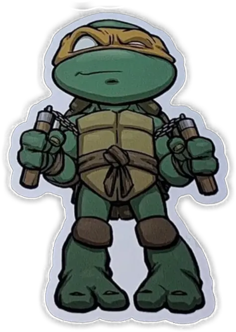 Ninja Turtles Michelangelo Drawings Ninja Turtles Chibi Drawings Png Ninja Turtle Png