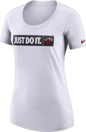 Nike Miami Heat Ladies Just Do It Tee Short Sleeve Png Just Do It Png