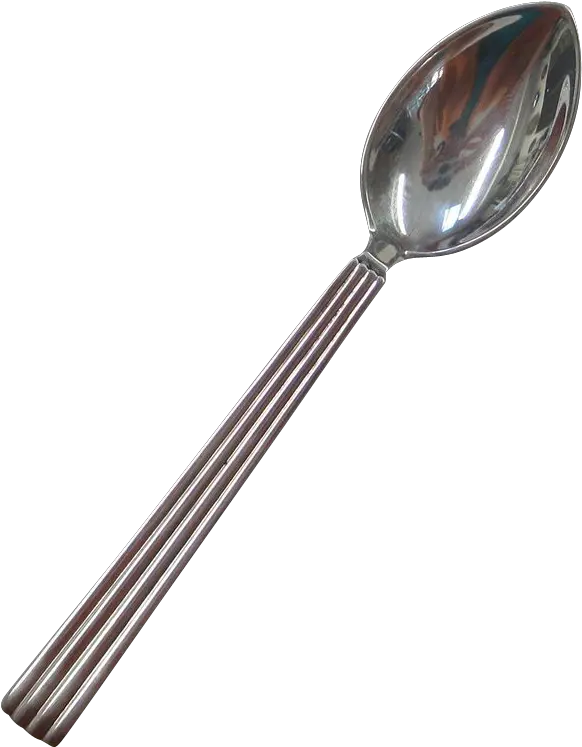 Georg Jensen Sterling Silver Coffee Spoon Clipart Transparent Background Png Spoon Transparent Background