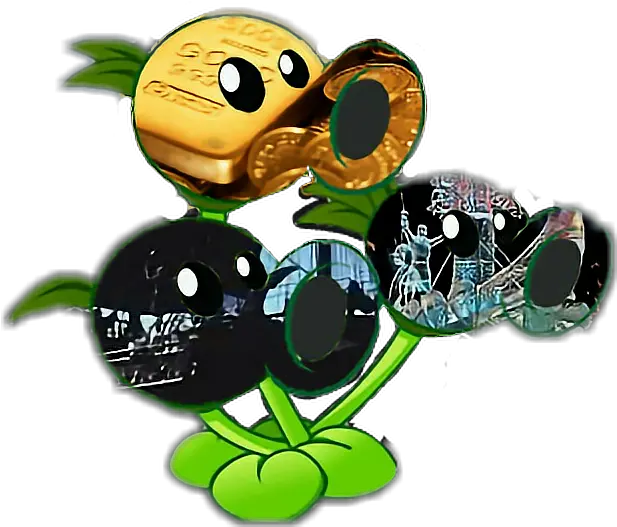 Plants Vs Zombies Sticker By Oso505kawaiigirl Cartoon Png Plants Vs Zombies Logo