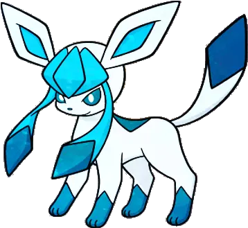 Glaceon Sticker For Ios Android Shiny Glaceon Dream World Png Glaceon Png