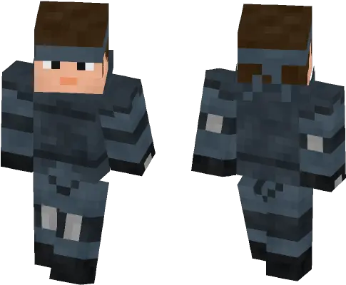 Download Metal Gear Solid Snake Minecraft Png Solid Snake Transparent