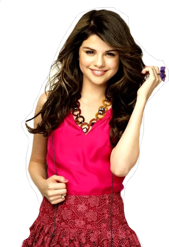 Pngs Da Selena Gomez Selena Gomez In Pink Png Selena Gomez Png