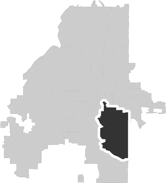 City Council U2014 Vote Local Map Atlanta City Outline Png Antonio Brown Png
