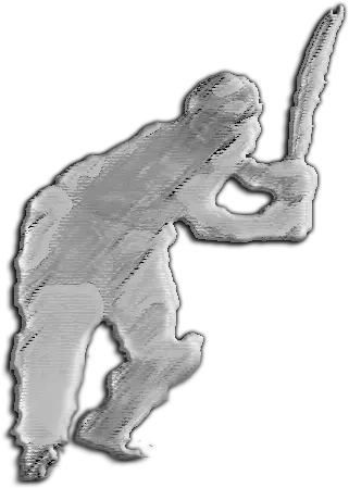 Batting Shadow Figure Cricket Shadow Png Shadow Figure Png