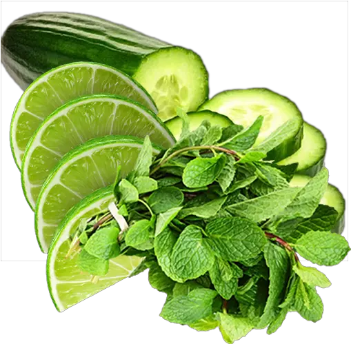 Cucumber Lime And Mint Recipe Fitness Cucumber With Mint Png Mint Leaf Png