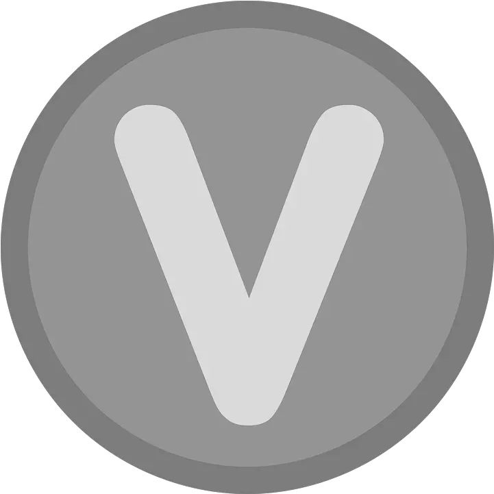 Volunteer Logo Voluntary V Button Png V Logo Png