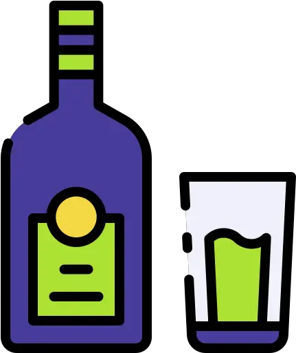 Tequila Free Food And Restaurant Icons Vertical Png Tequila Icon