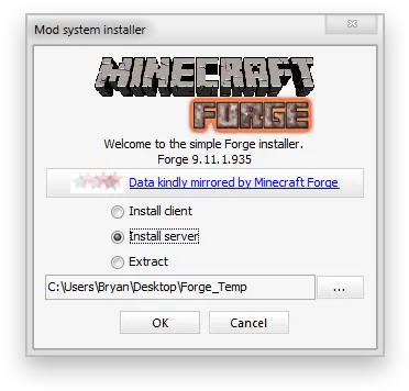 Installing Minecraft Forge Server Knowledgebase Minecraft Png Minecraft Forge Logo