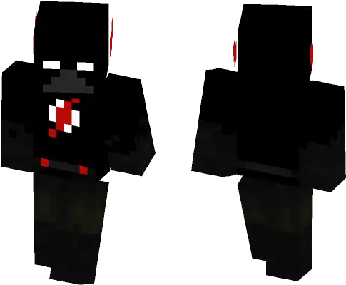 Black Flash But Logo Altered Kylo Ren Minecraft Skin Png Cw Logo