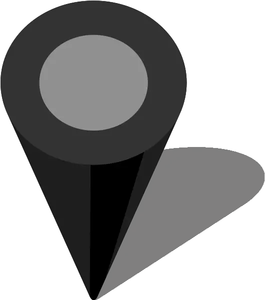 Pin Clipart Location Black On Black Logo Vector Png Location Pin Png