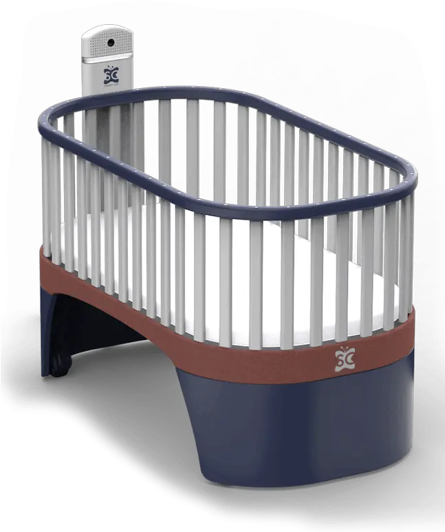 Smart Cot Revolutionising The Cot So You Could Sleep Too Elektrische Babywiege Png Crib Png