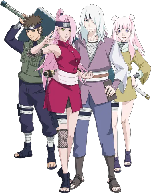 Naruto Slugfest 3d Open World Mmorpg Naruto Slugfest Characters Girls Png Naruto Transparent Background